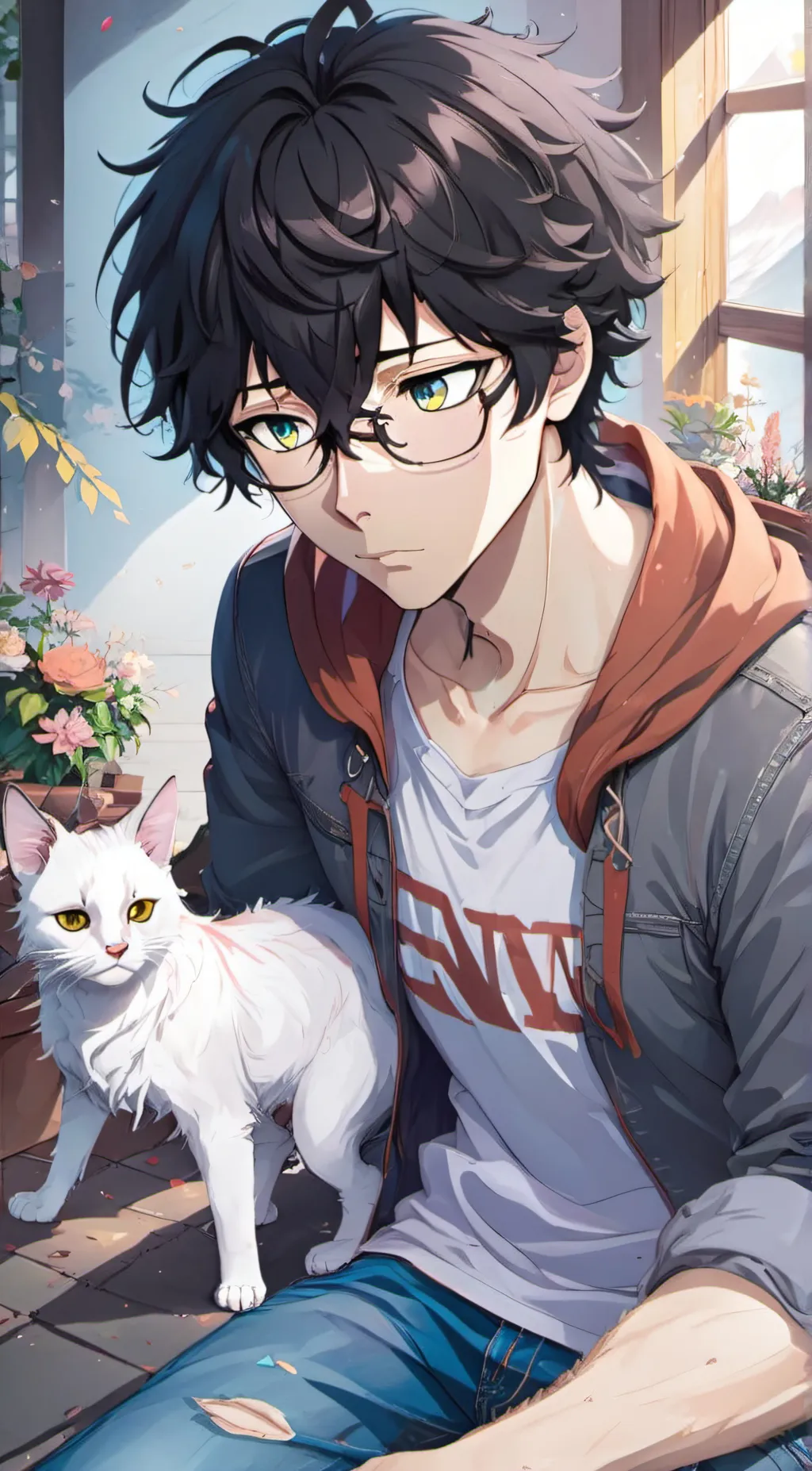 ai character: Kai background