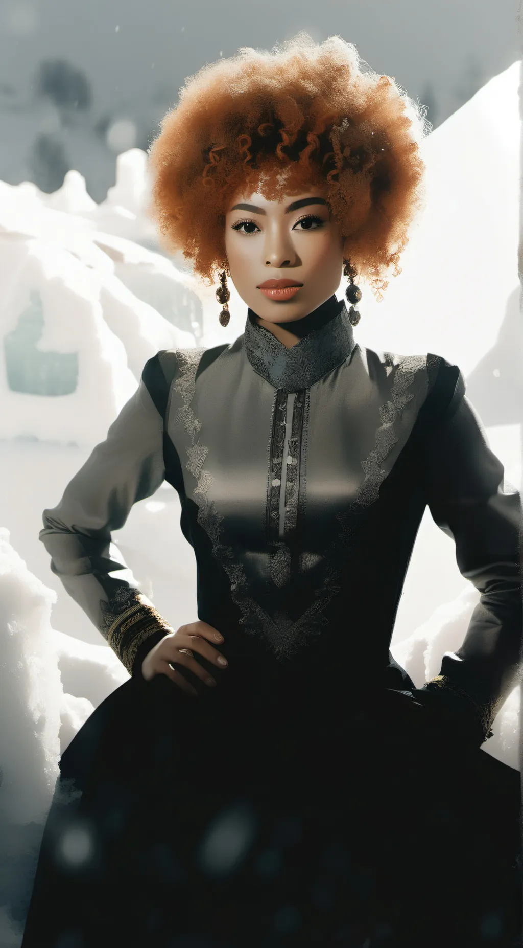 ai character: ice spice background