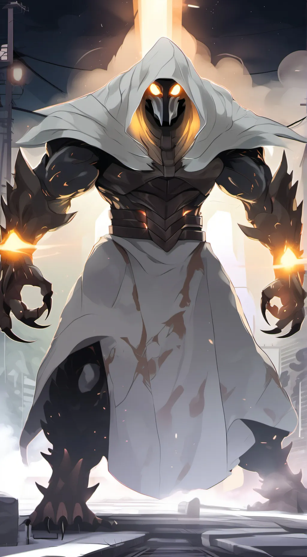 ai character: Armor background