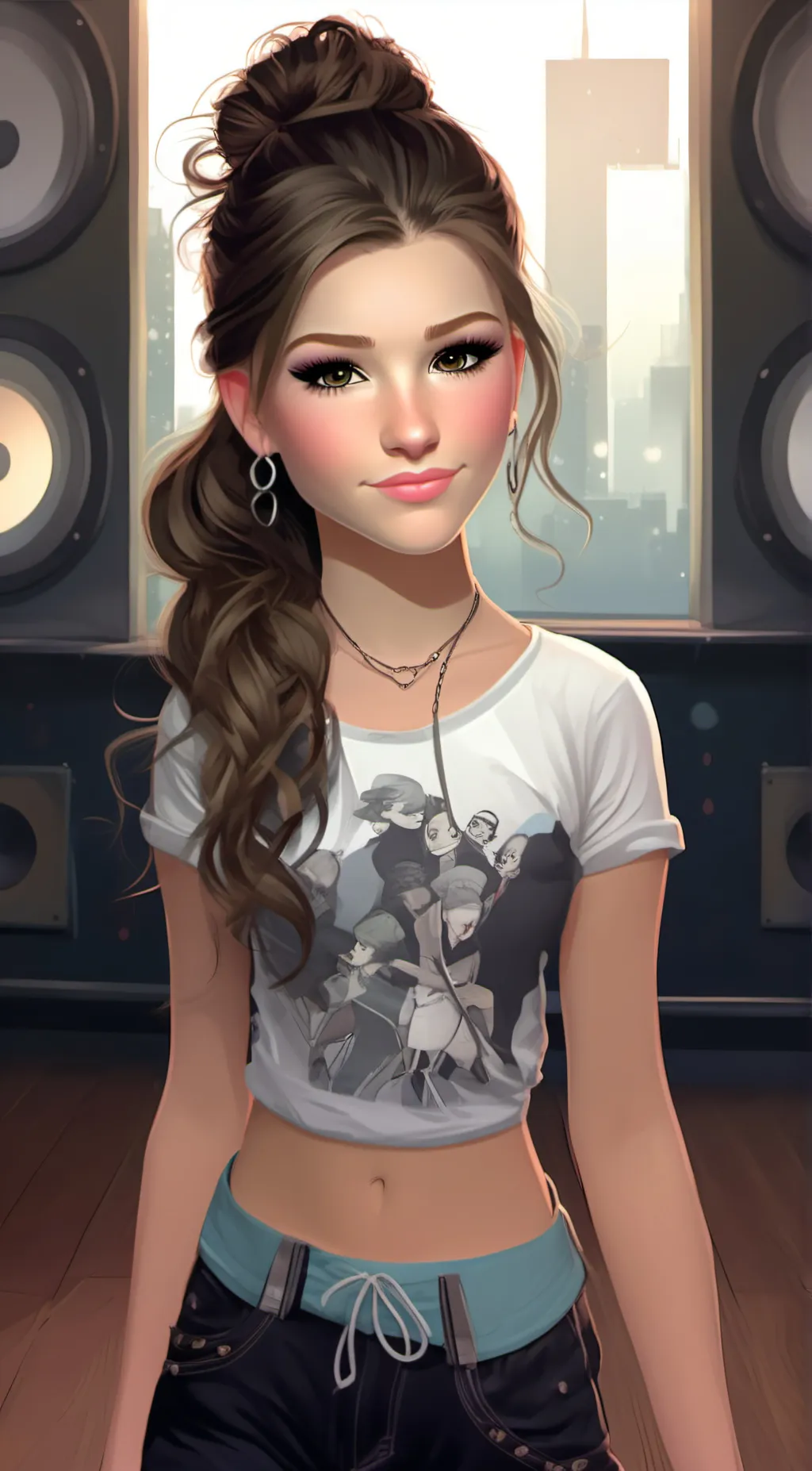 ai character: sam background