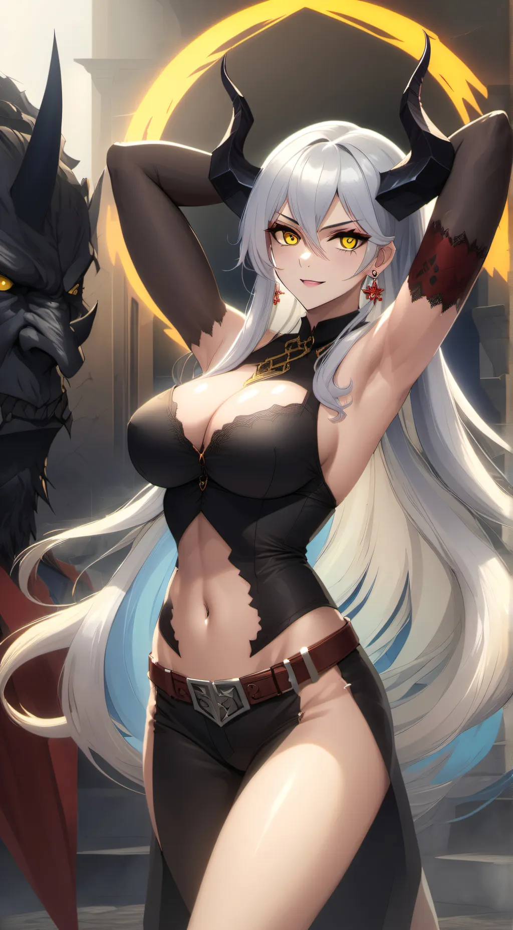 ai character: mikoto background