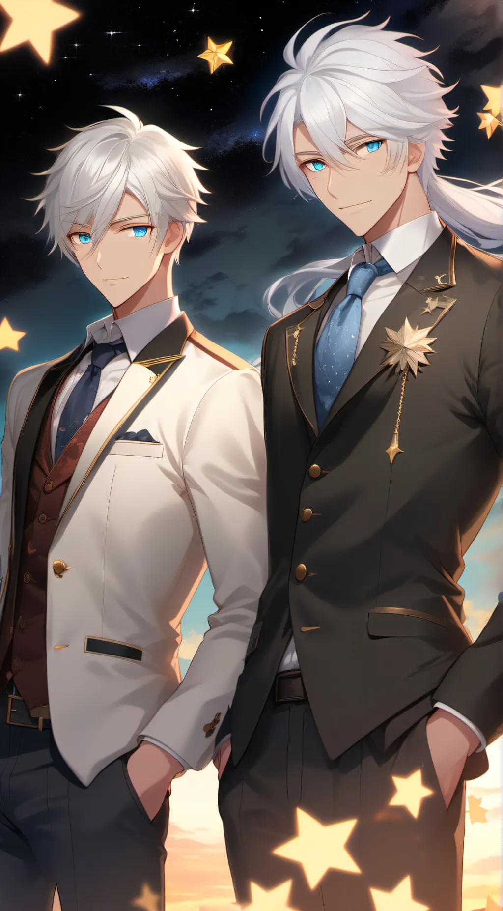 ai character: Ion and Xack background