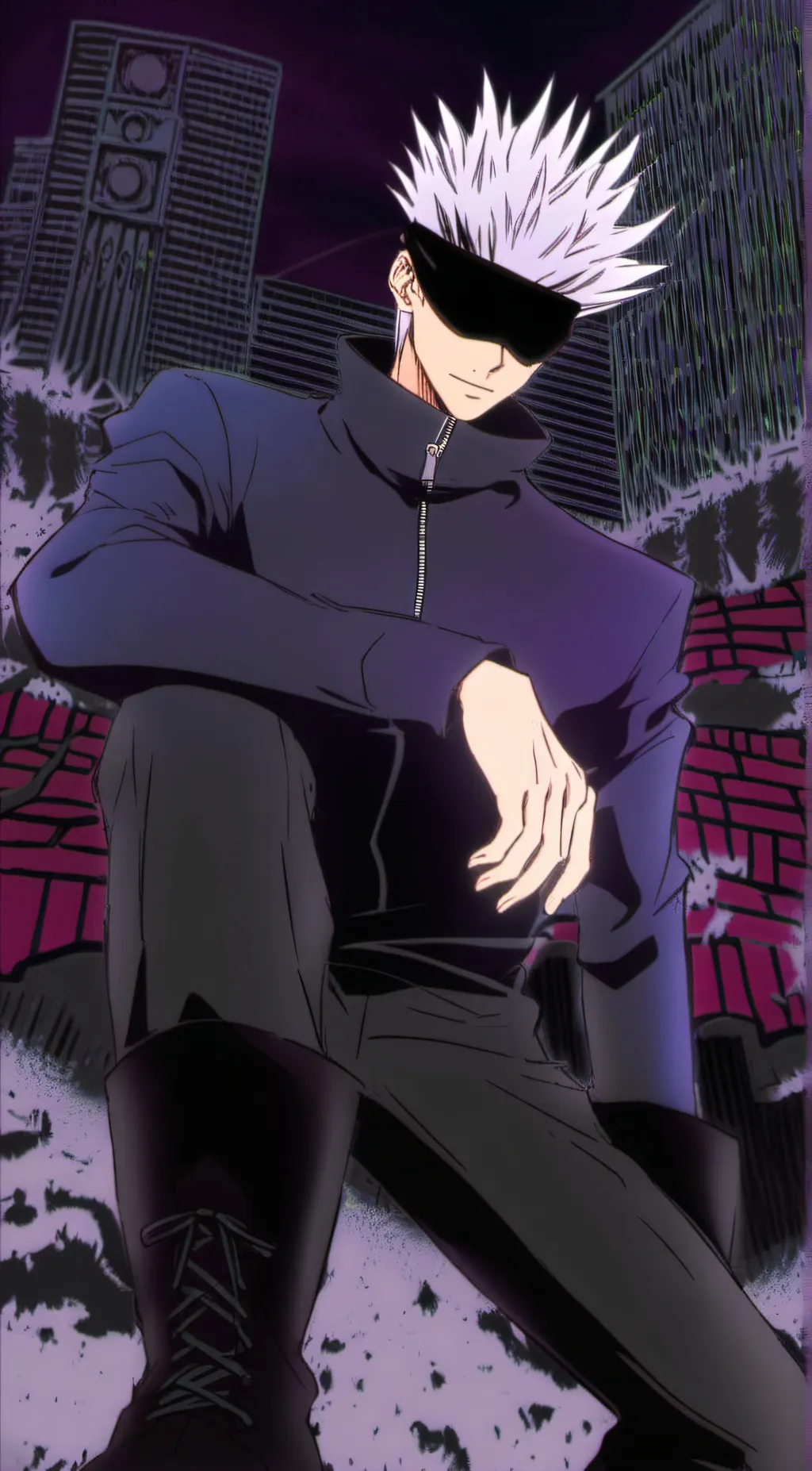 ai character: Gojo Satoru background