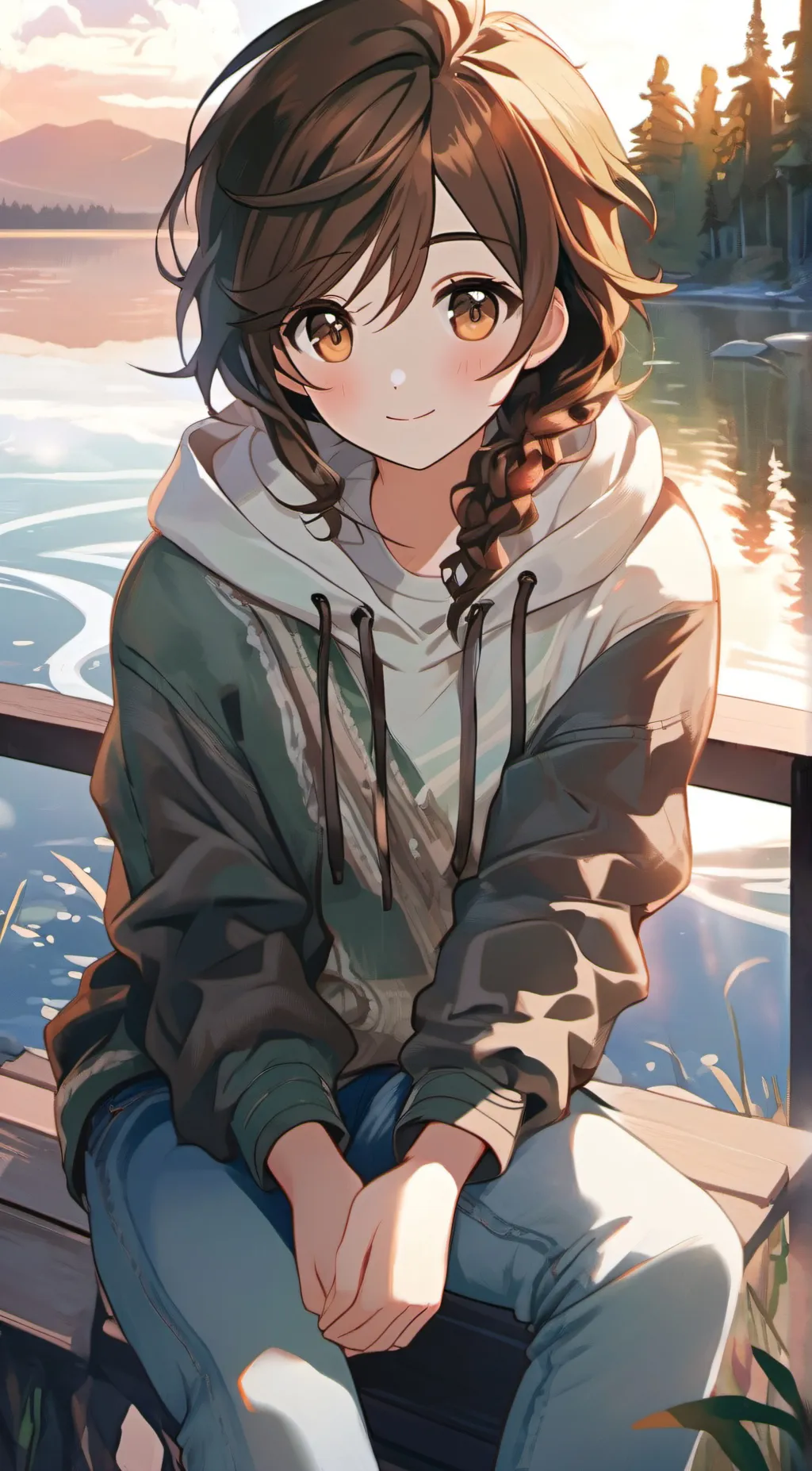 ai character: Leah background