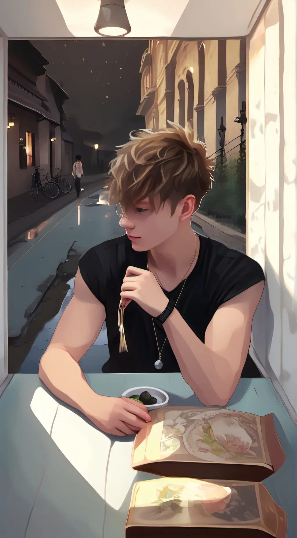 ai character: my brother 😂 background
