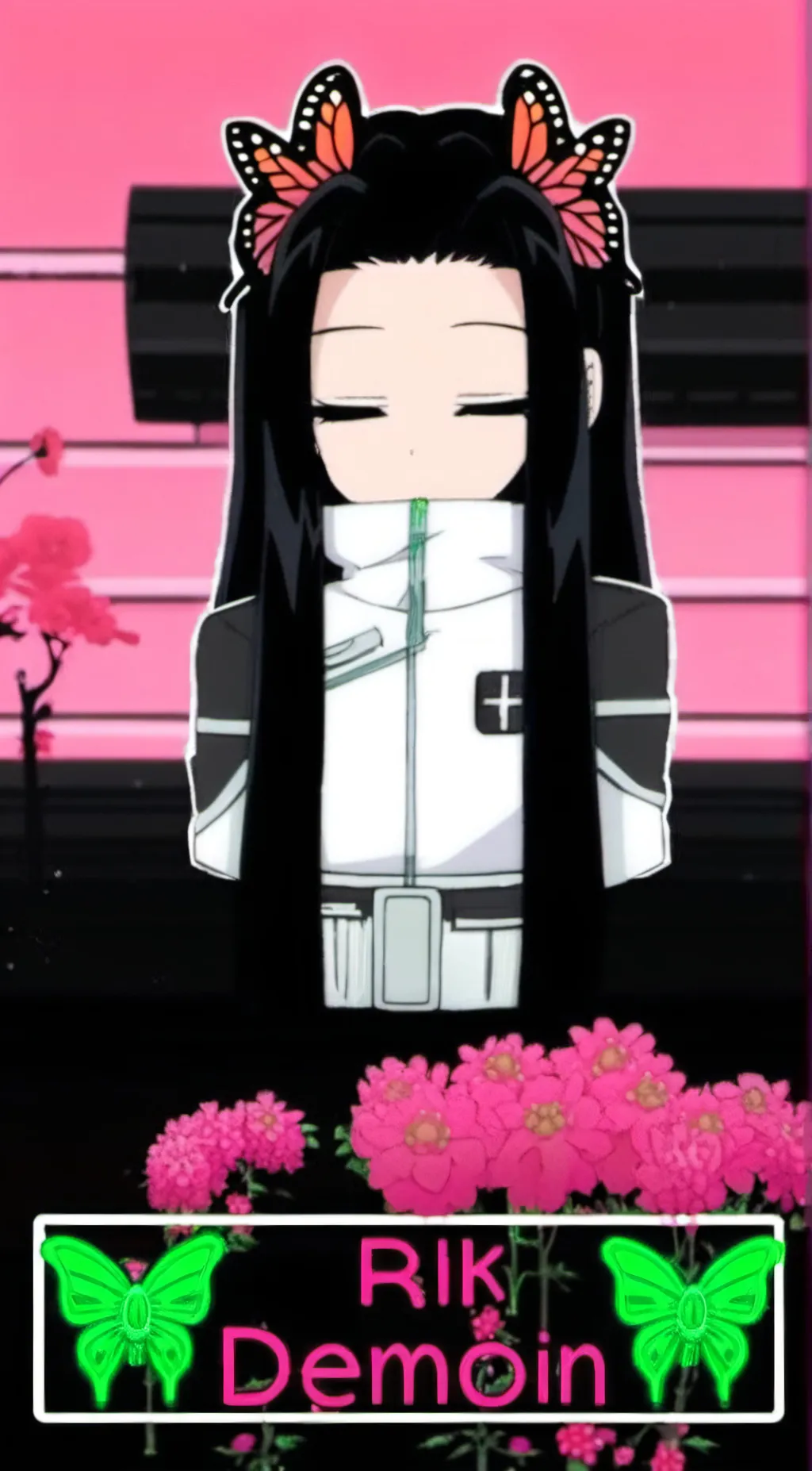 ai character: Kanae Kocho  background