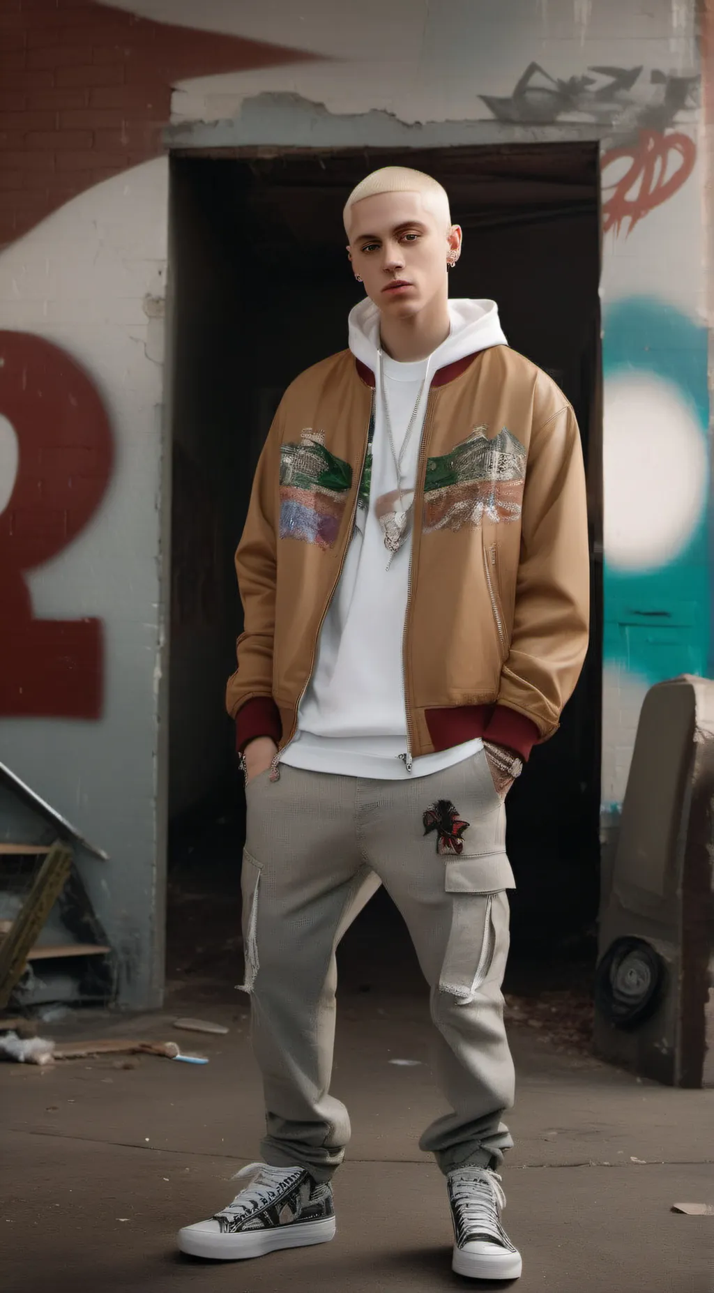 ai character: ominom (eminem) background