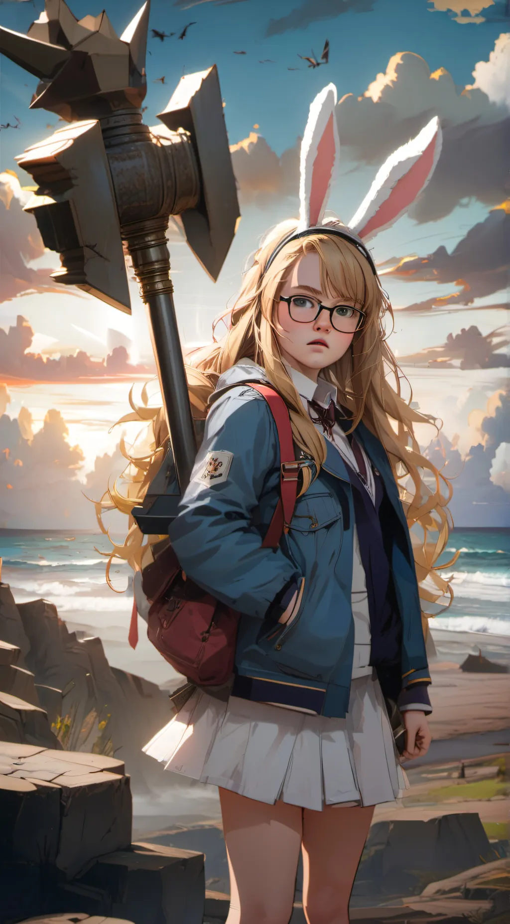 ai character: I Kill Giants background