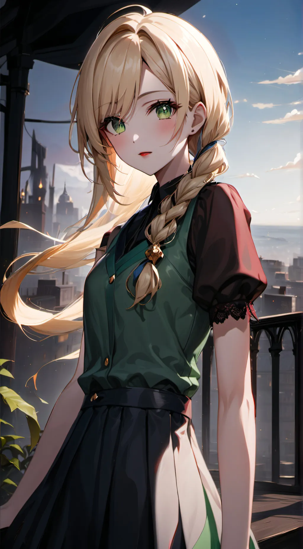 ai character: Gwen background