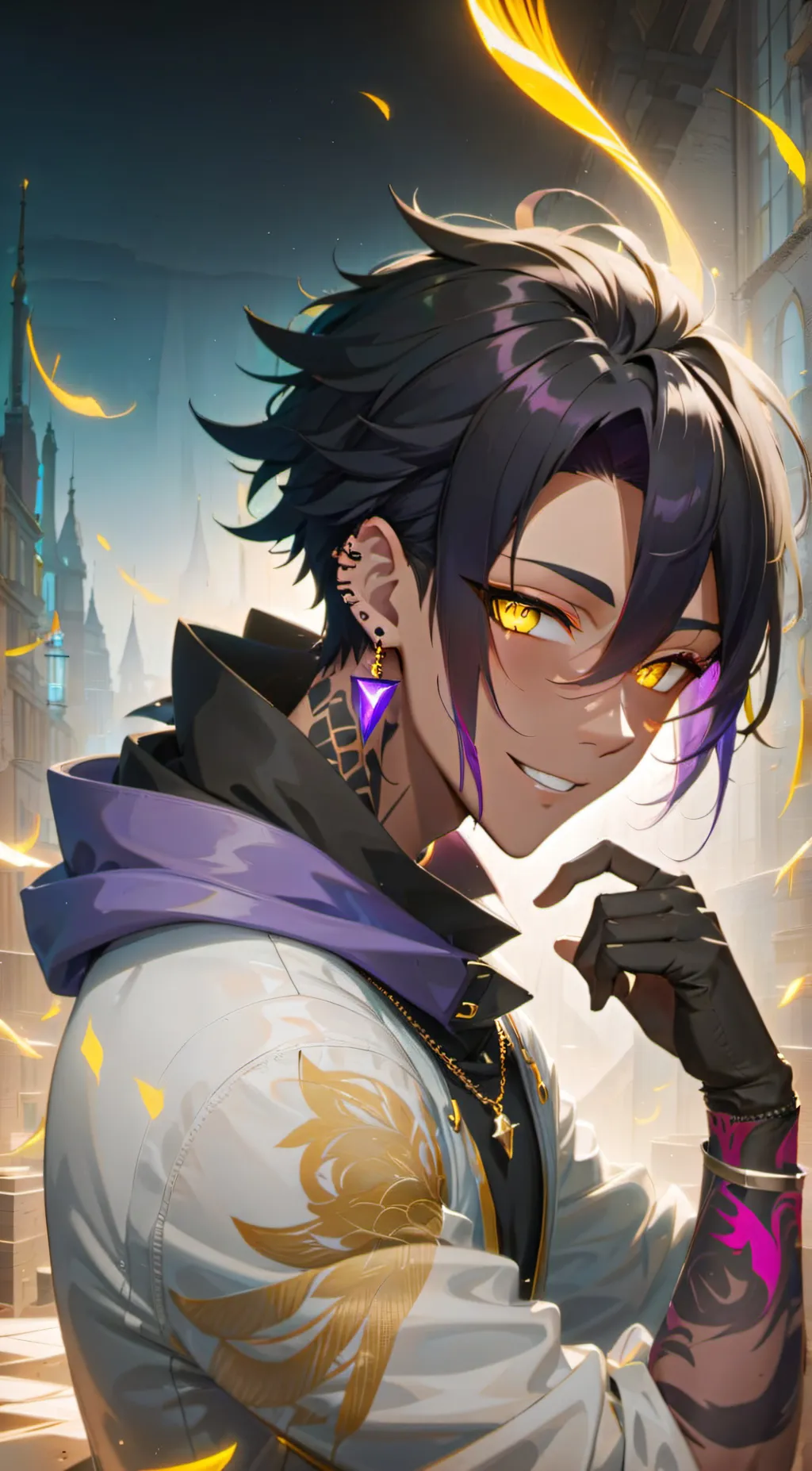 ai character: Zane background