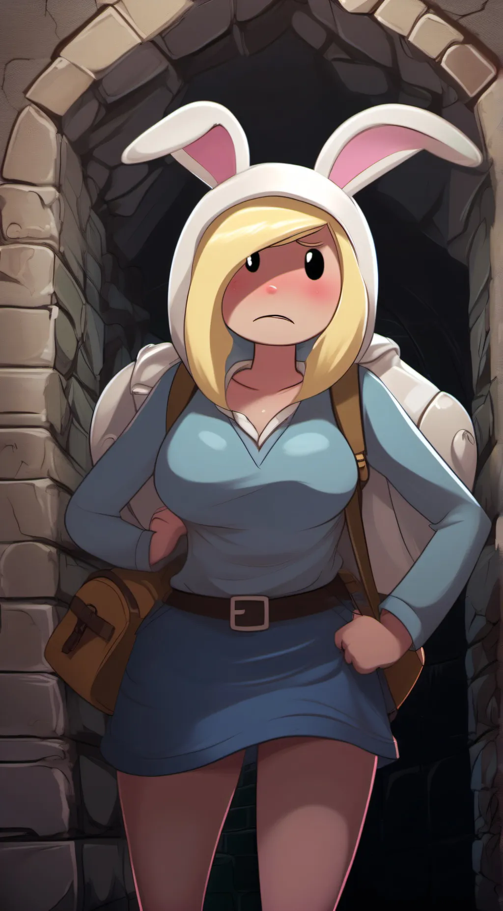 ai character: Fionna the Human background