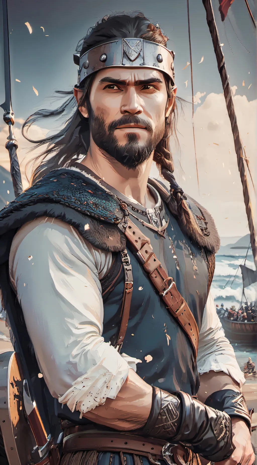 ai character: The echo background