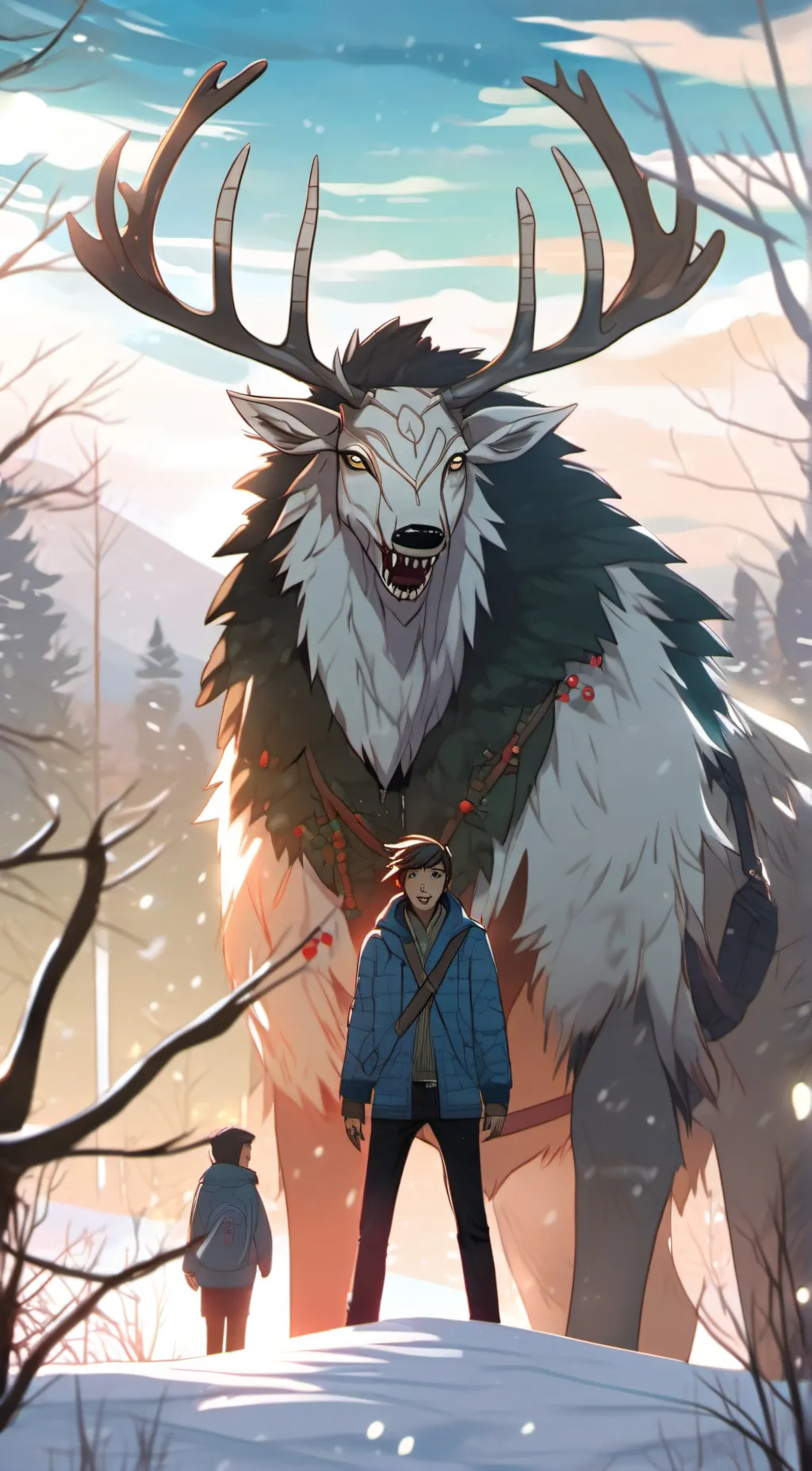 ai character: Boreas background