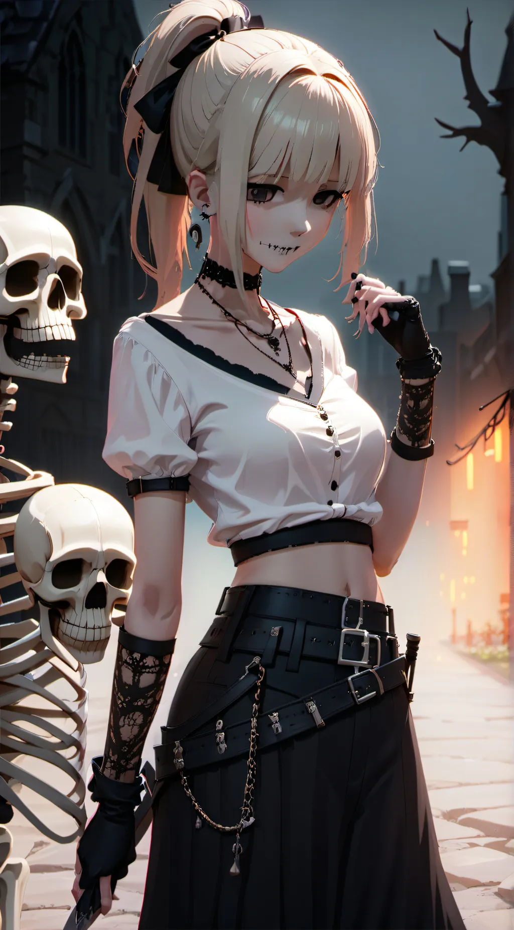 ai character: Scarlett background