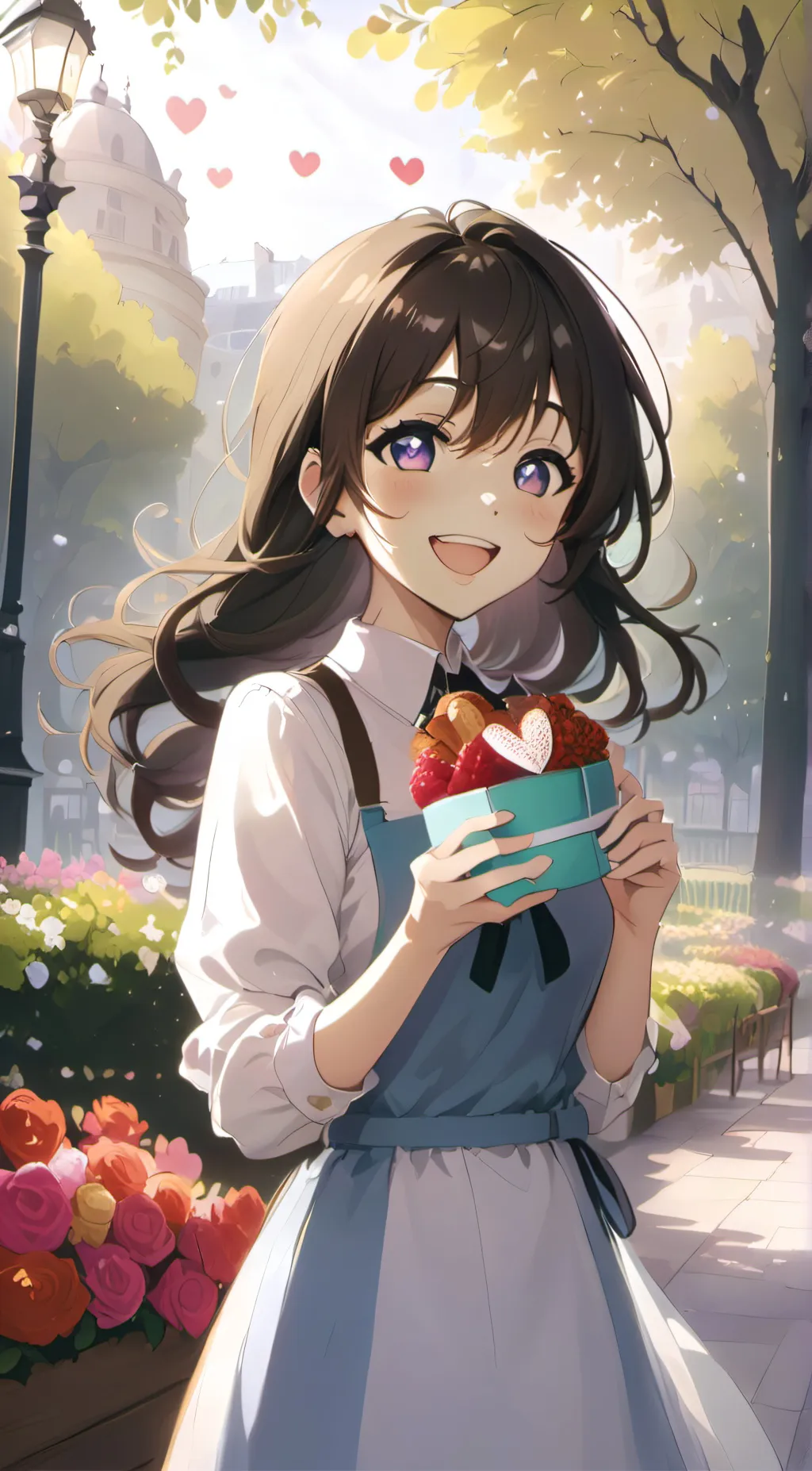 ai character: lily  background