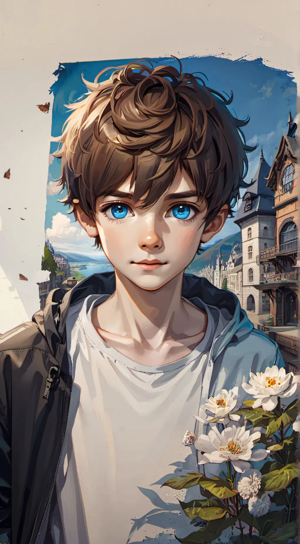 ai character: Max background