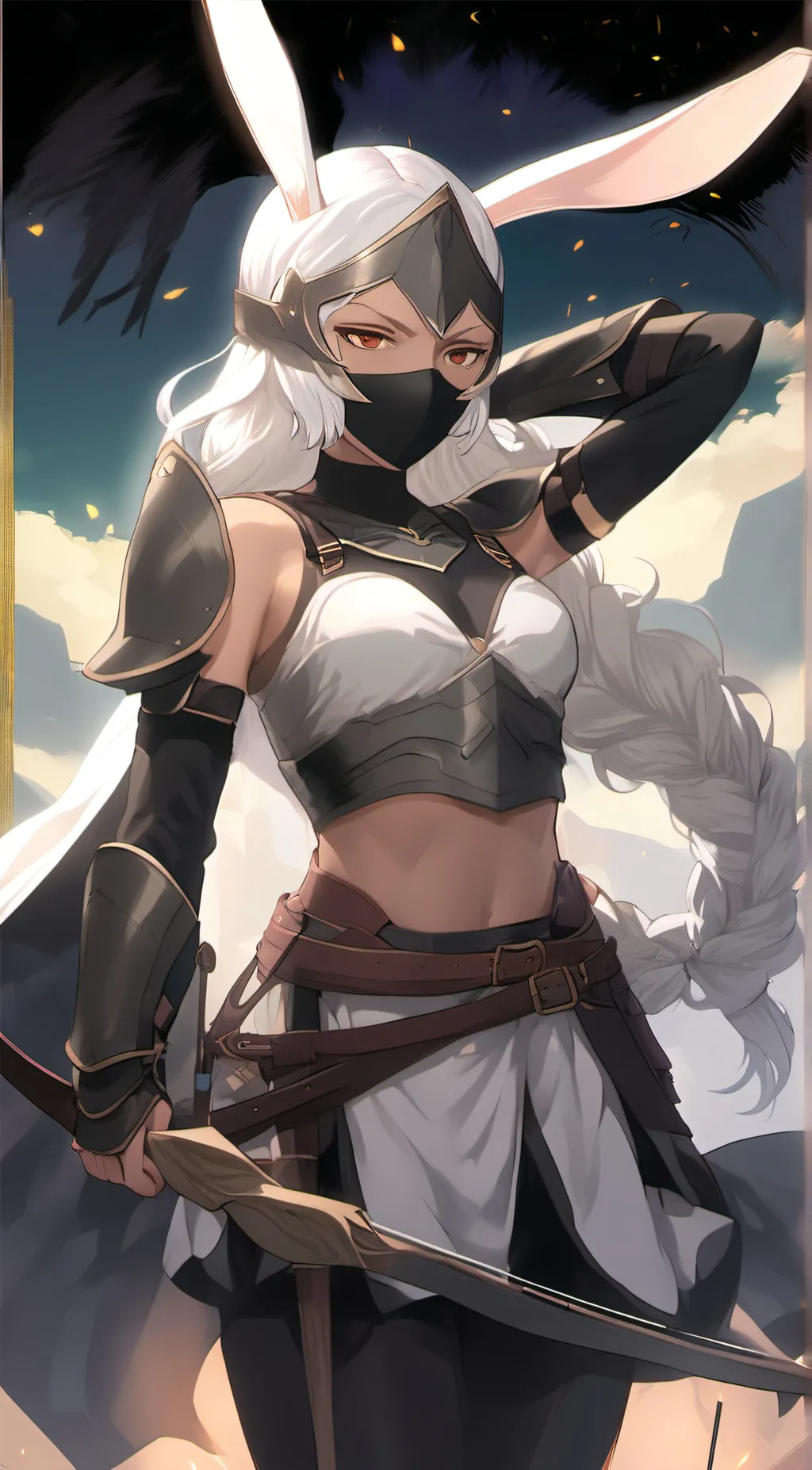 ai character: Fran  background