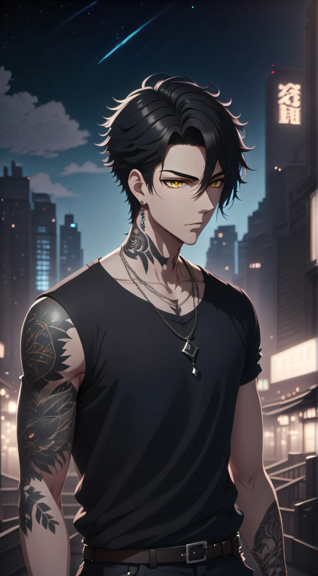 ai character: Alex background