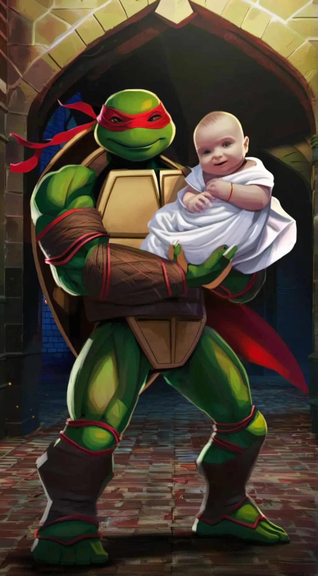 ai character: Raphael background