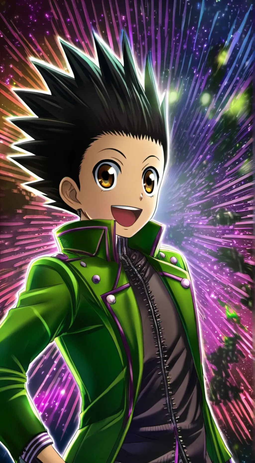 ai character: Gon Freecss  background