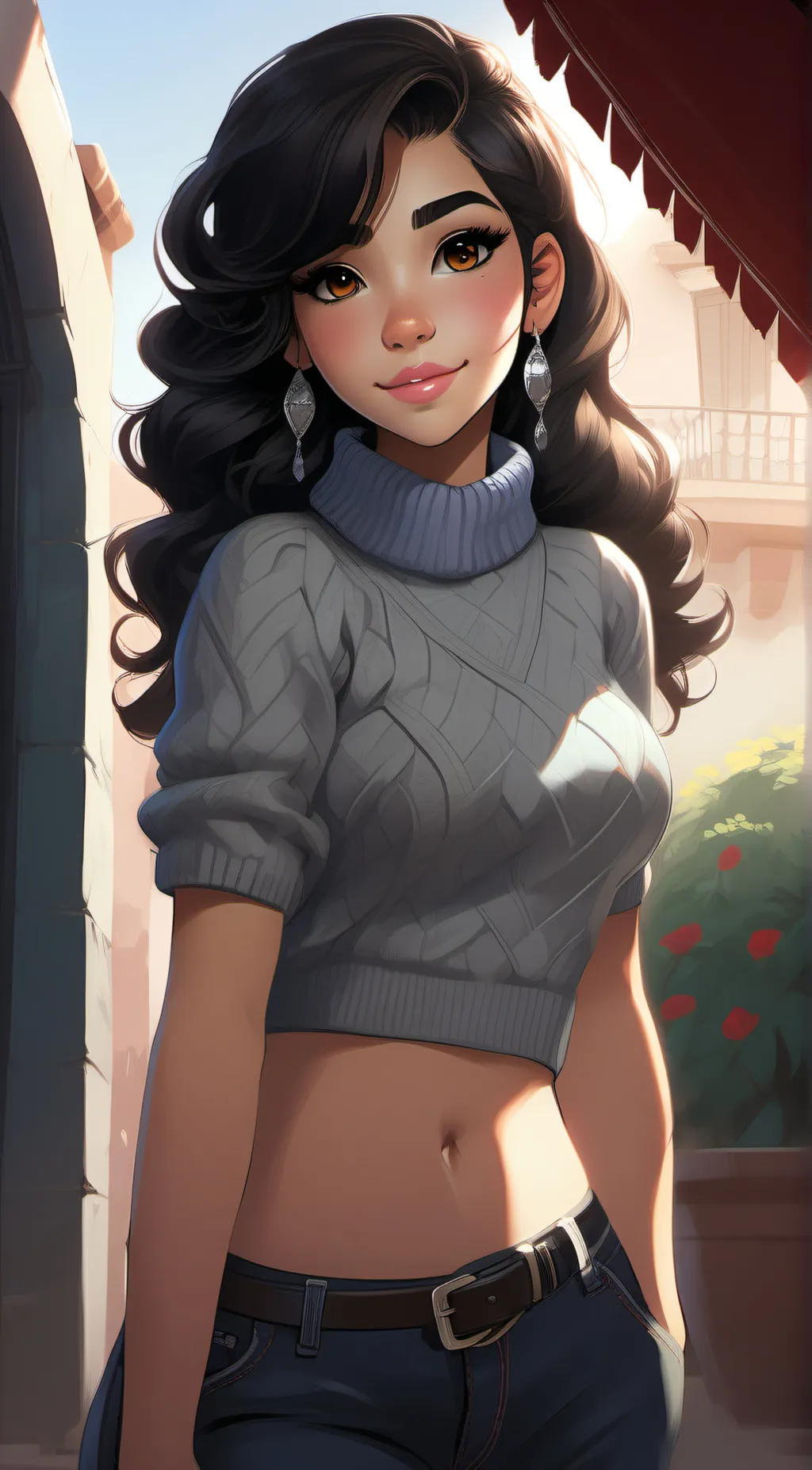 ai character: Wanda  background