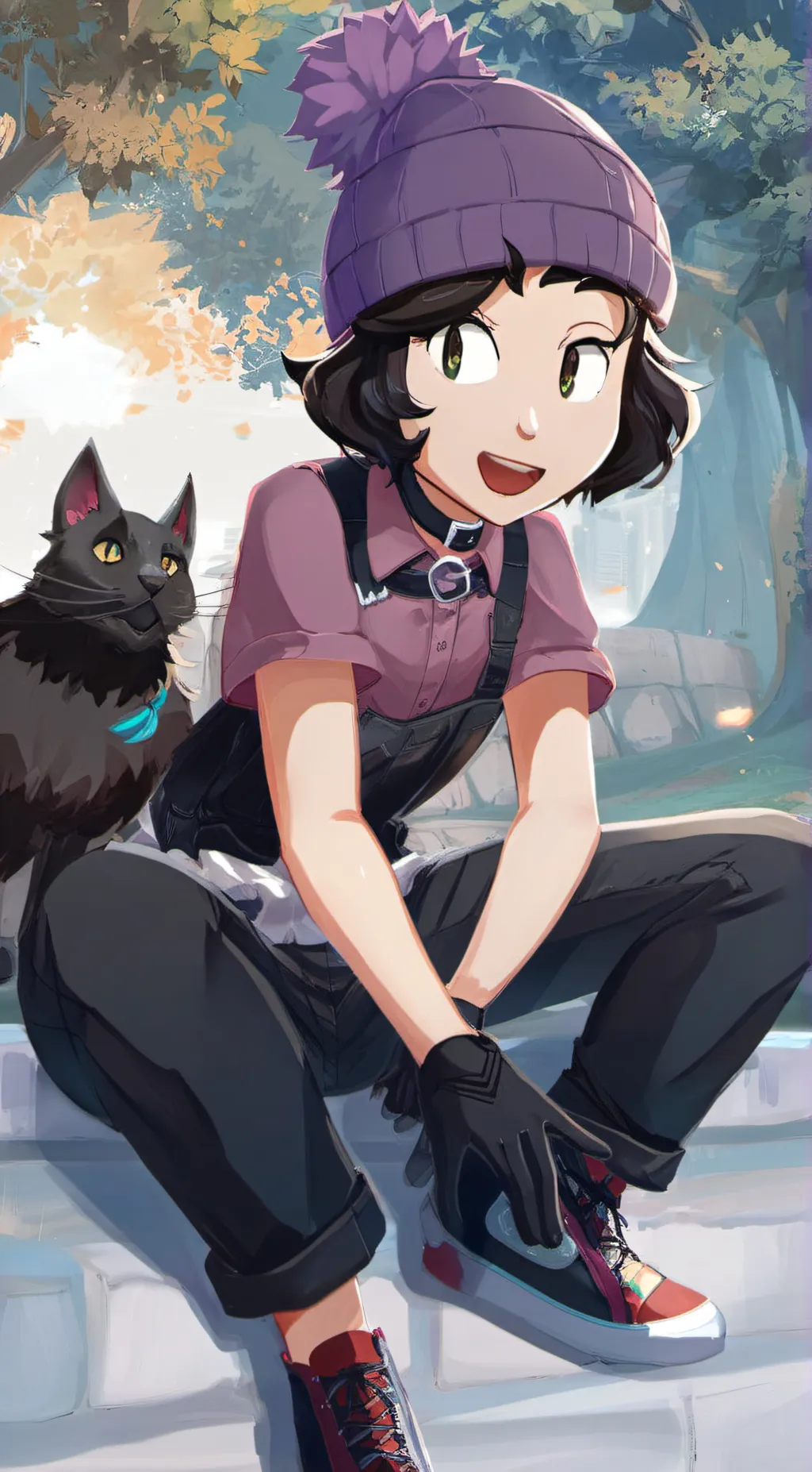 ai character: Stella  background