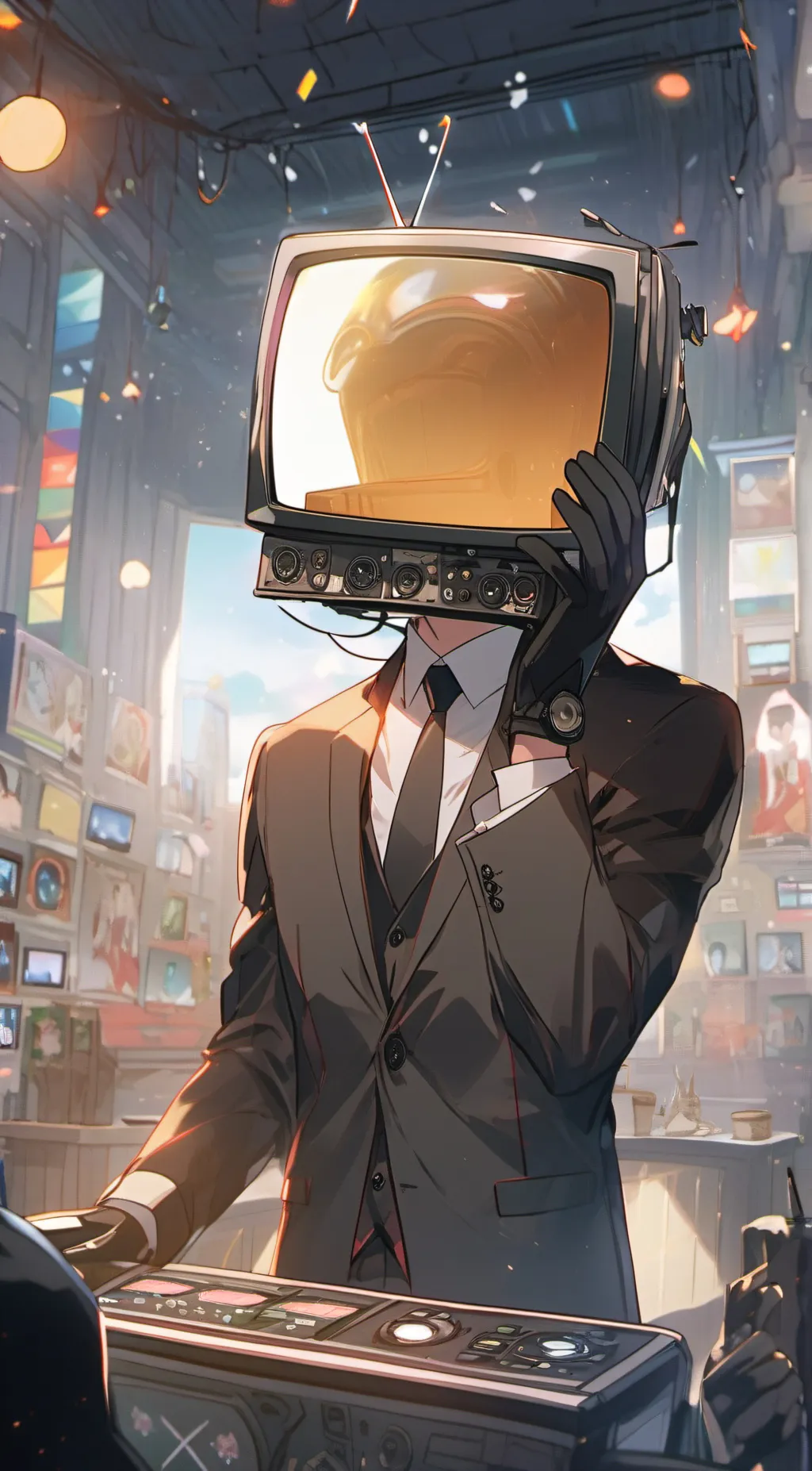 Talkie AI - Chat with Titan tv man