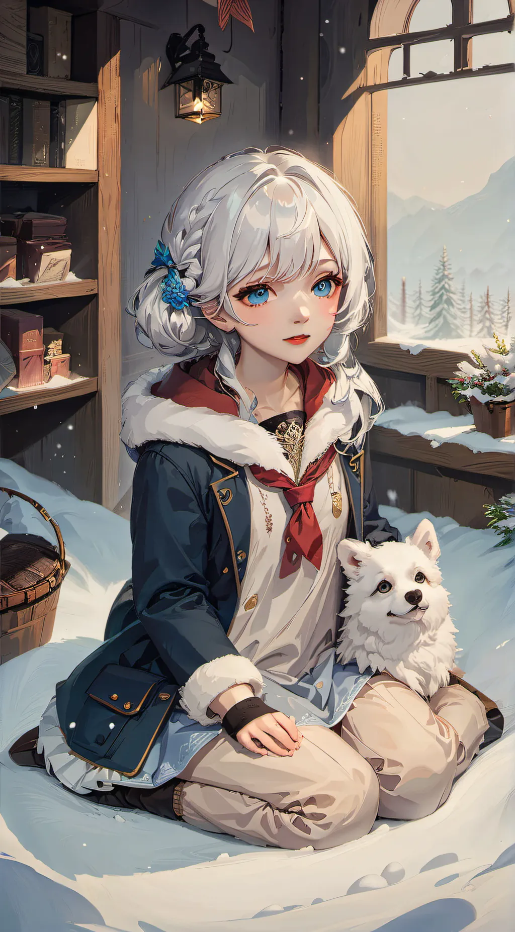 ai character: Nari background