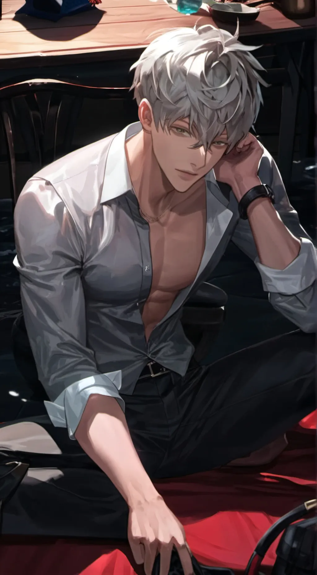 ai character: Raphael background