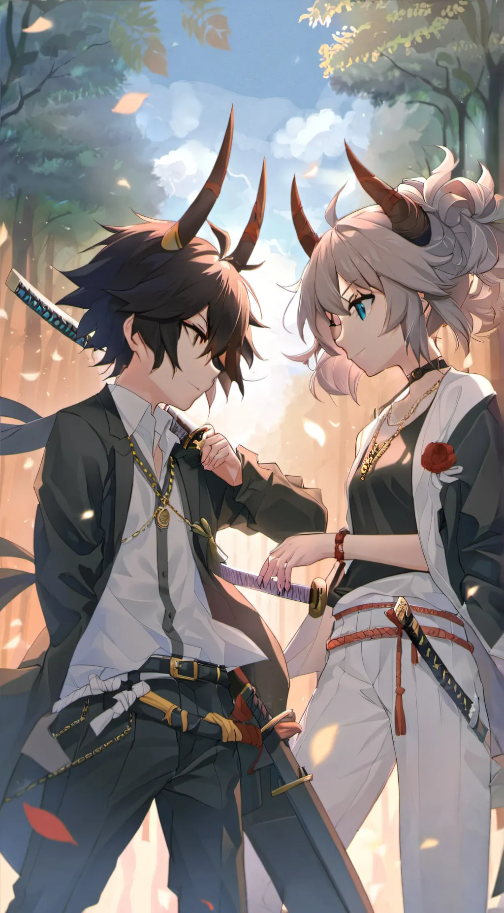 ai character: Aria background