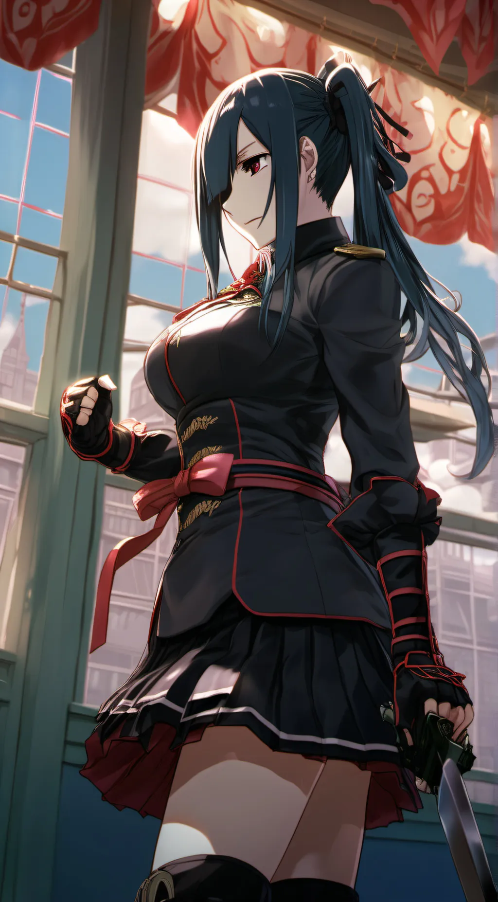 ai character: Ranko mannen background