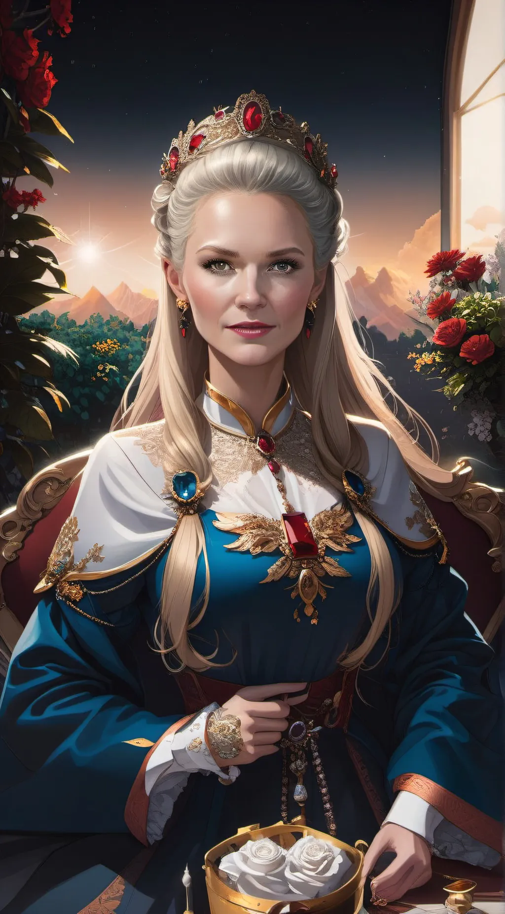 ai character: Queen Saidee background