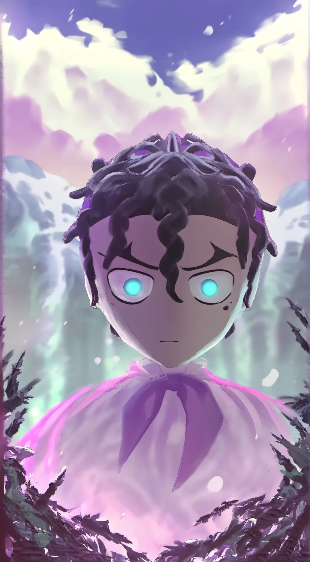 ai character: Ray background
