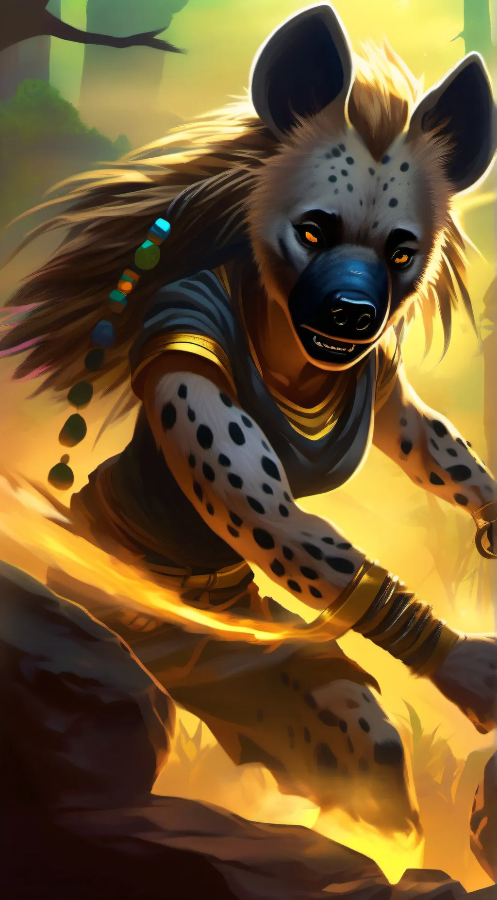 ai character: Hyia background