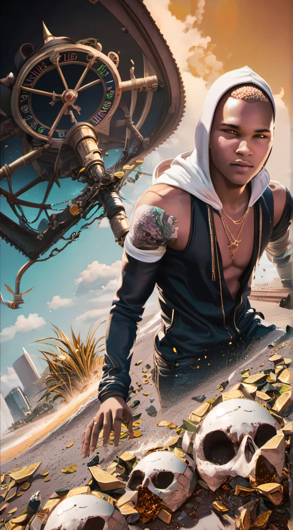 ai character: Marcus  background