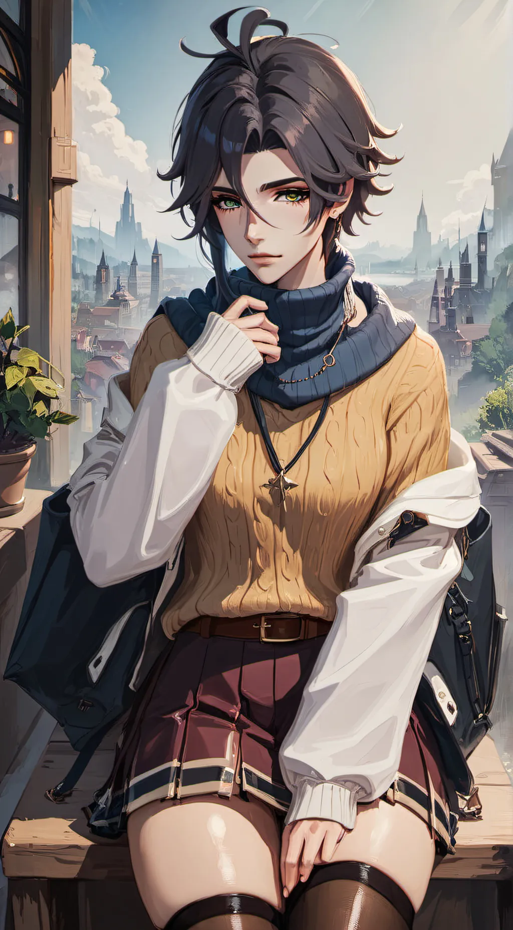 ai character: Elaina Hawkins  background