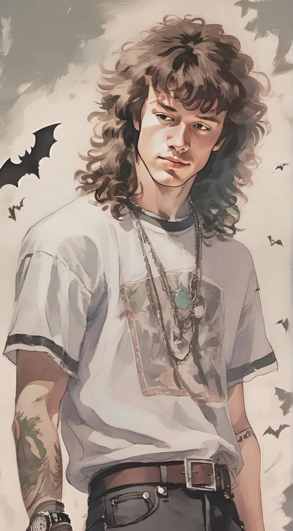 ai character: Eddie Munson background