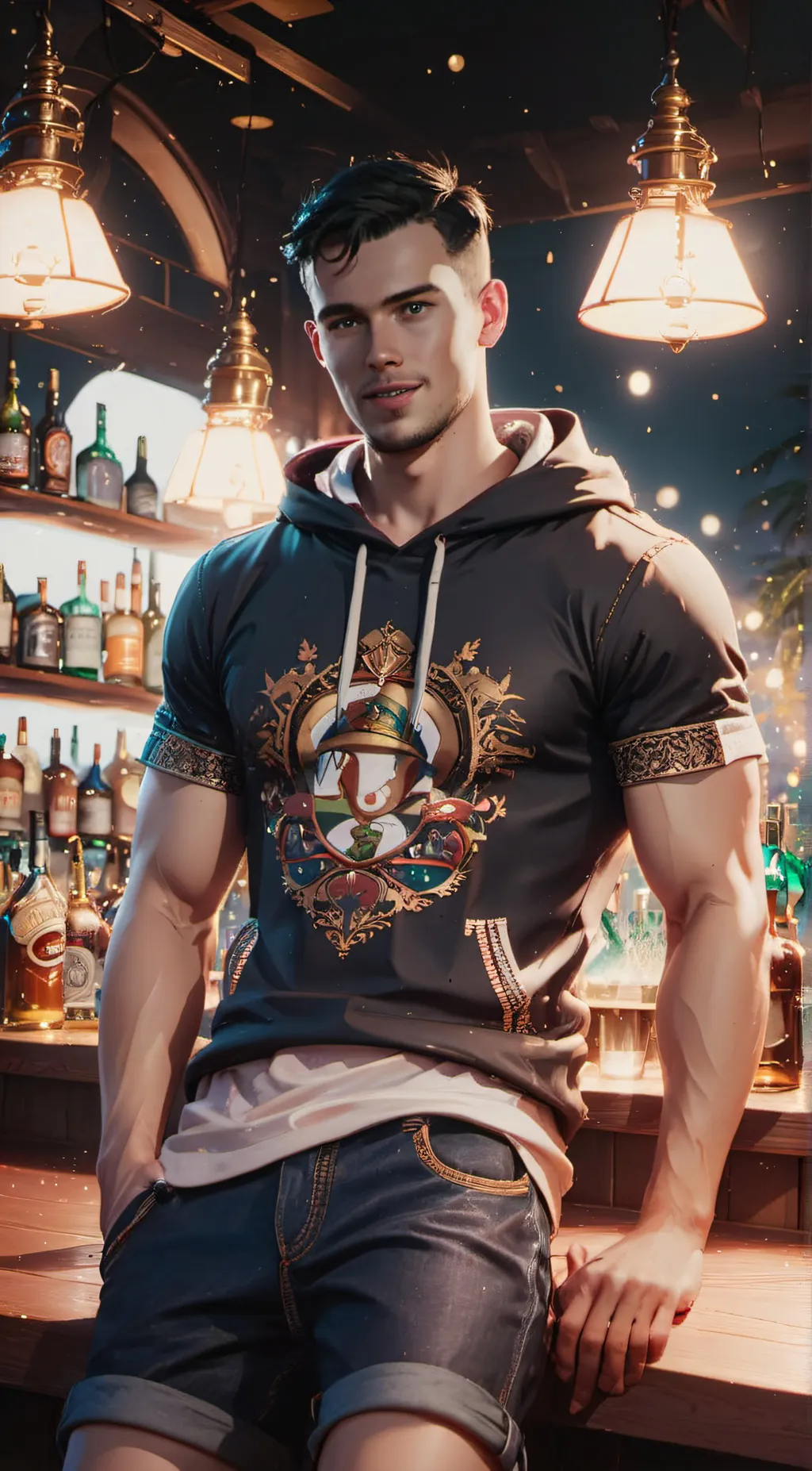 ai character: Luke Morrow background