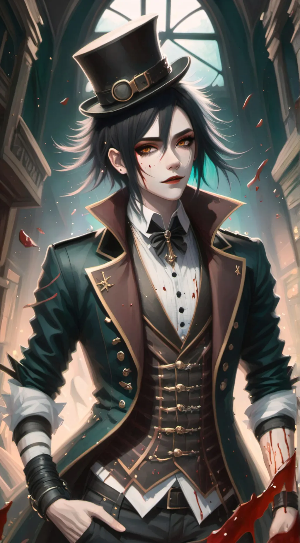 ai character: Mad-Hatter background