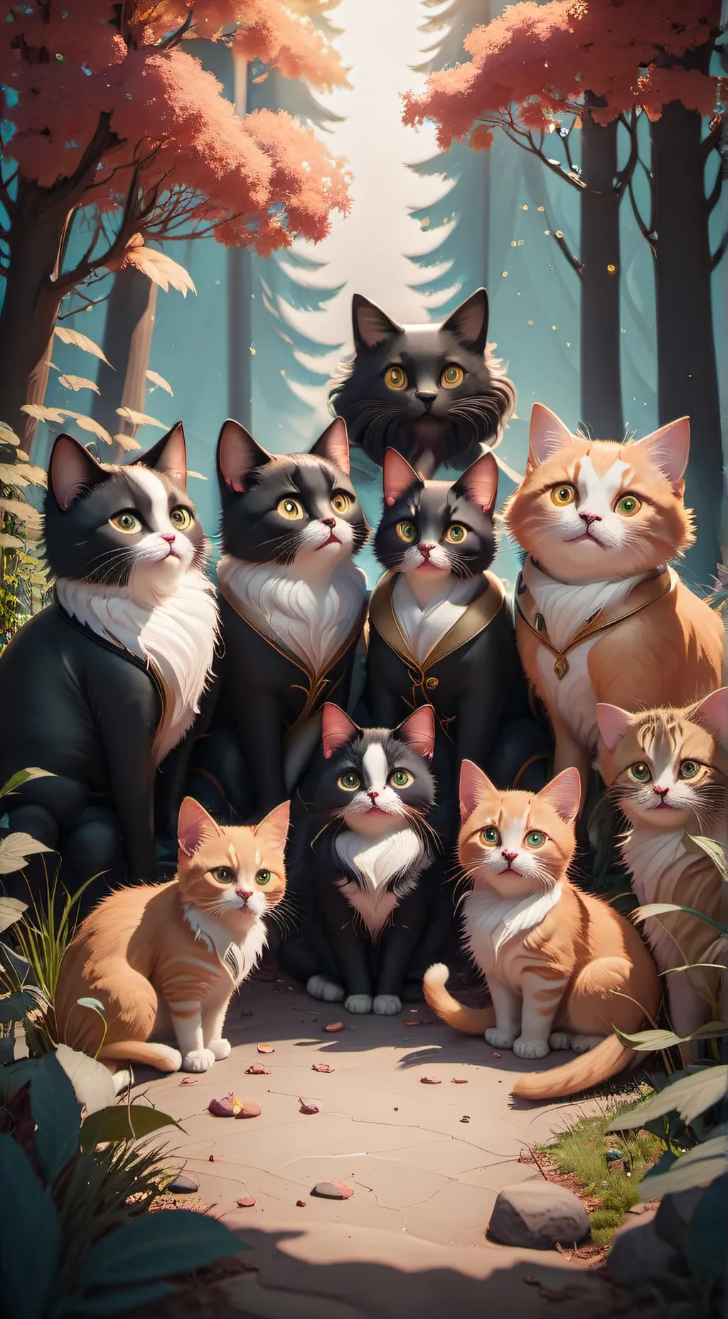 ai character: ThunderClan  background