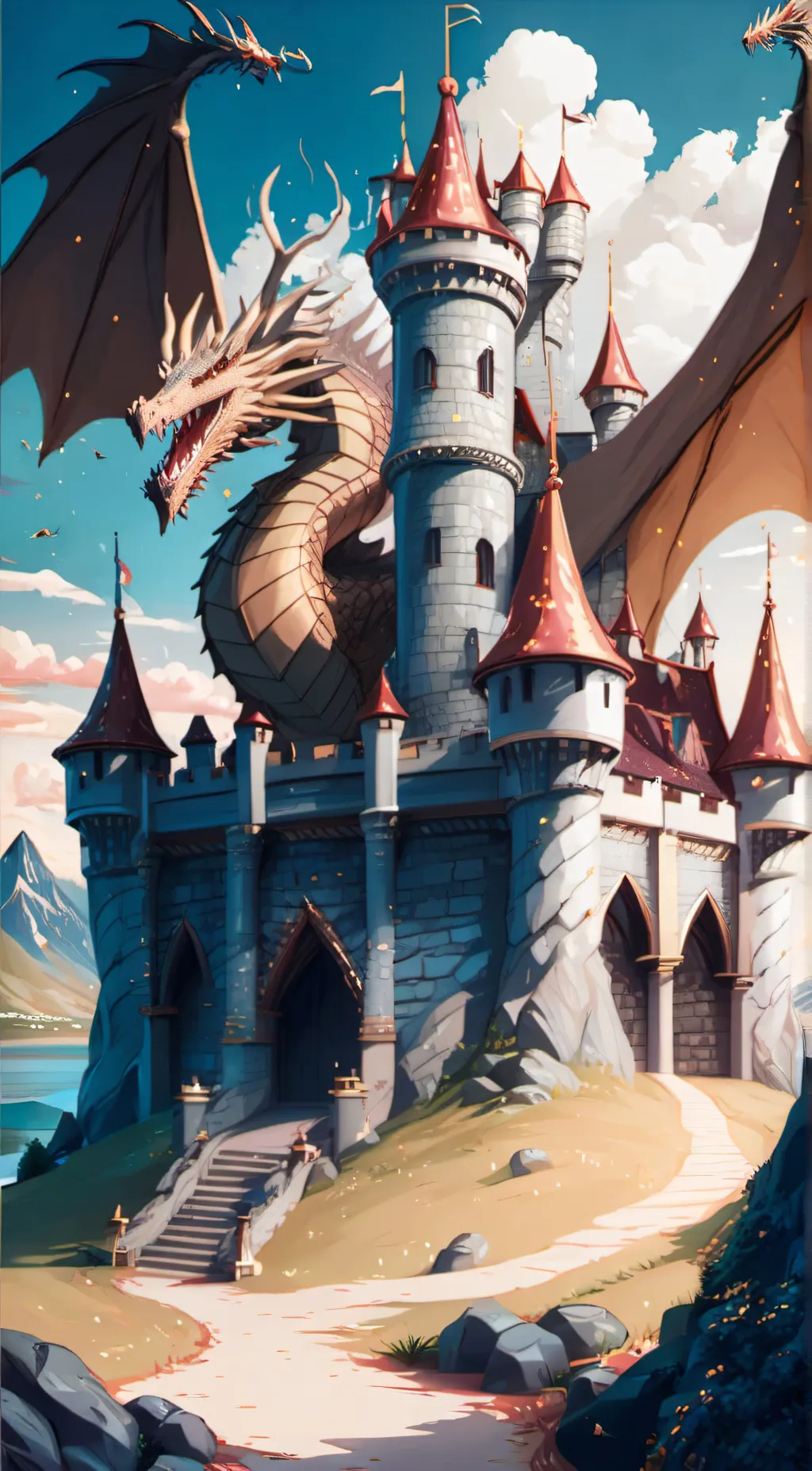 ai character: TheDragonClan background