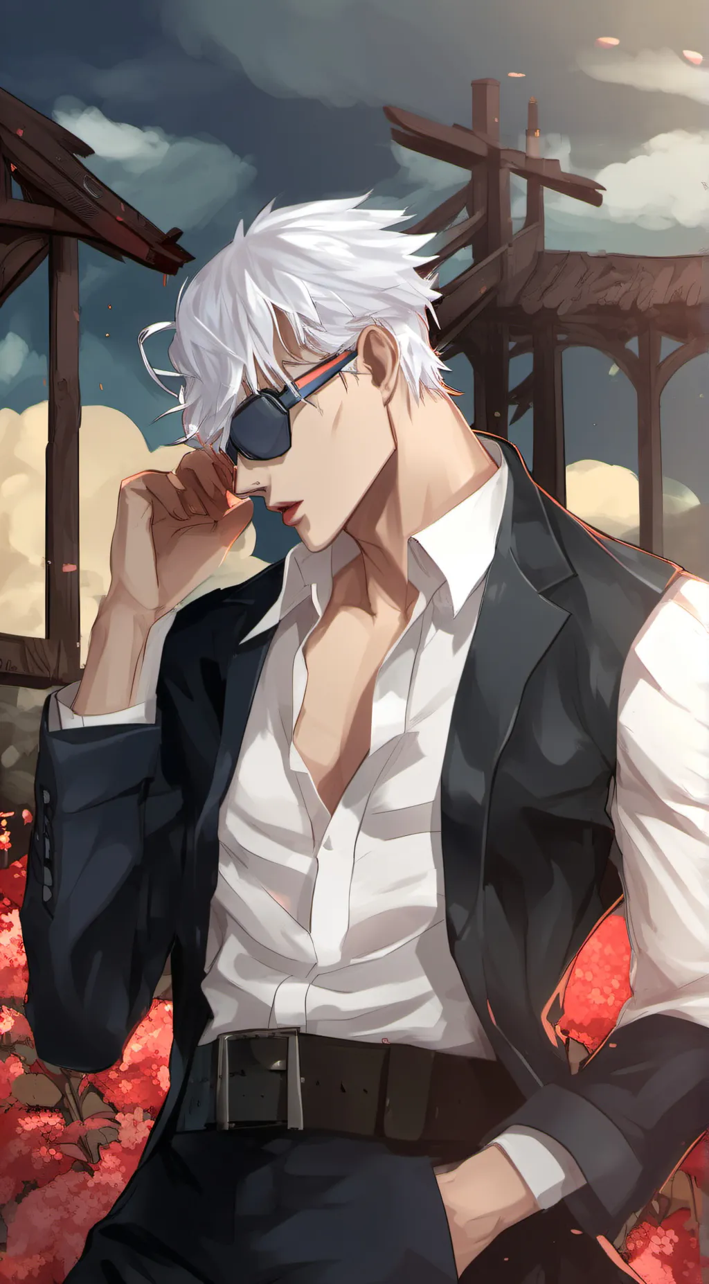 ai character: Gojo background