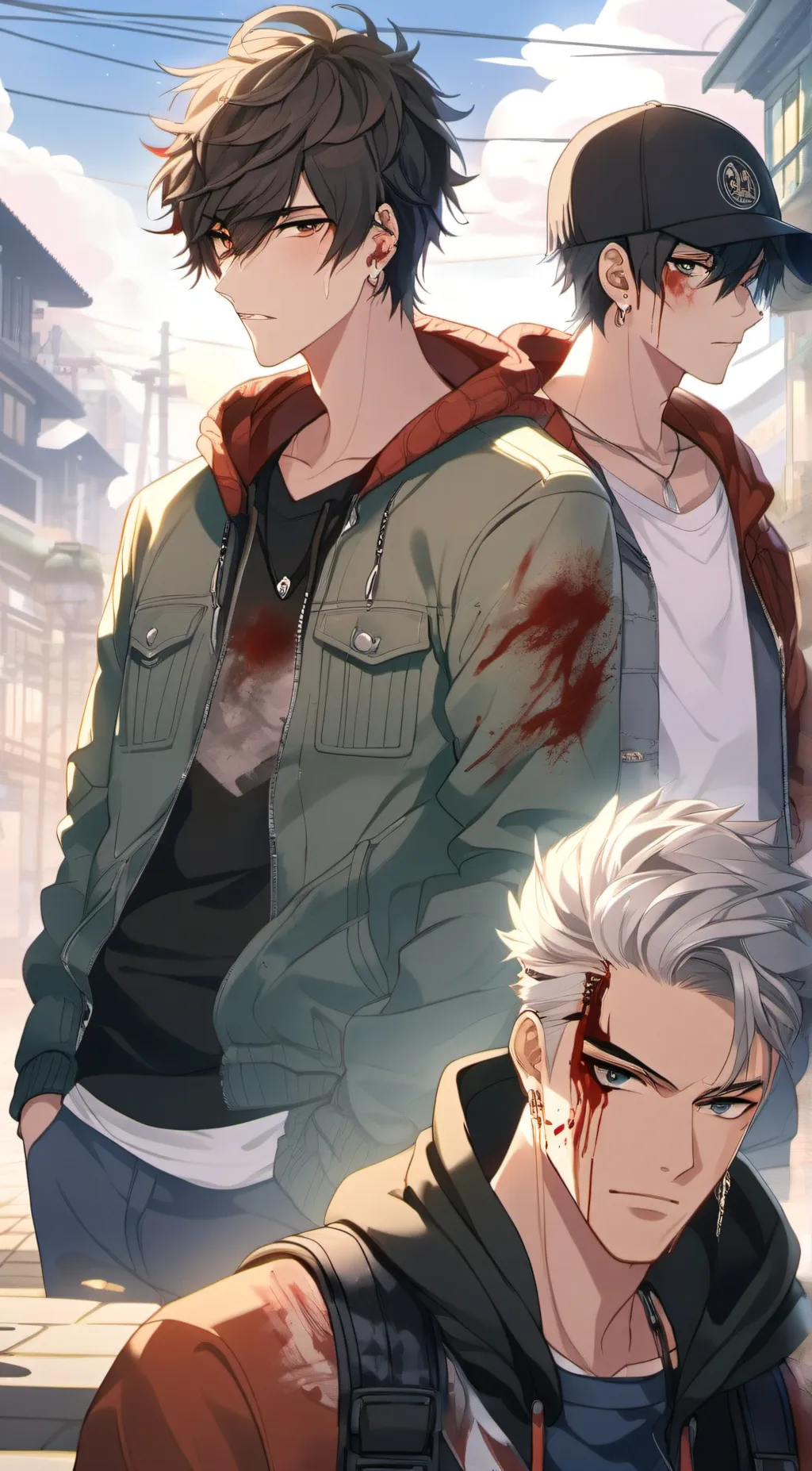 ai character: Zombie Apocalypse  background