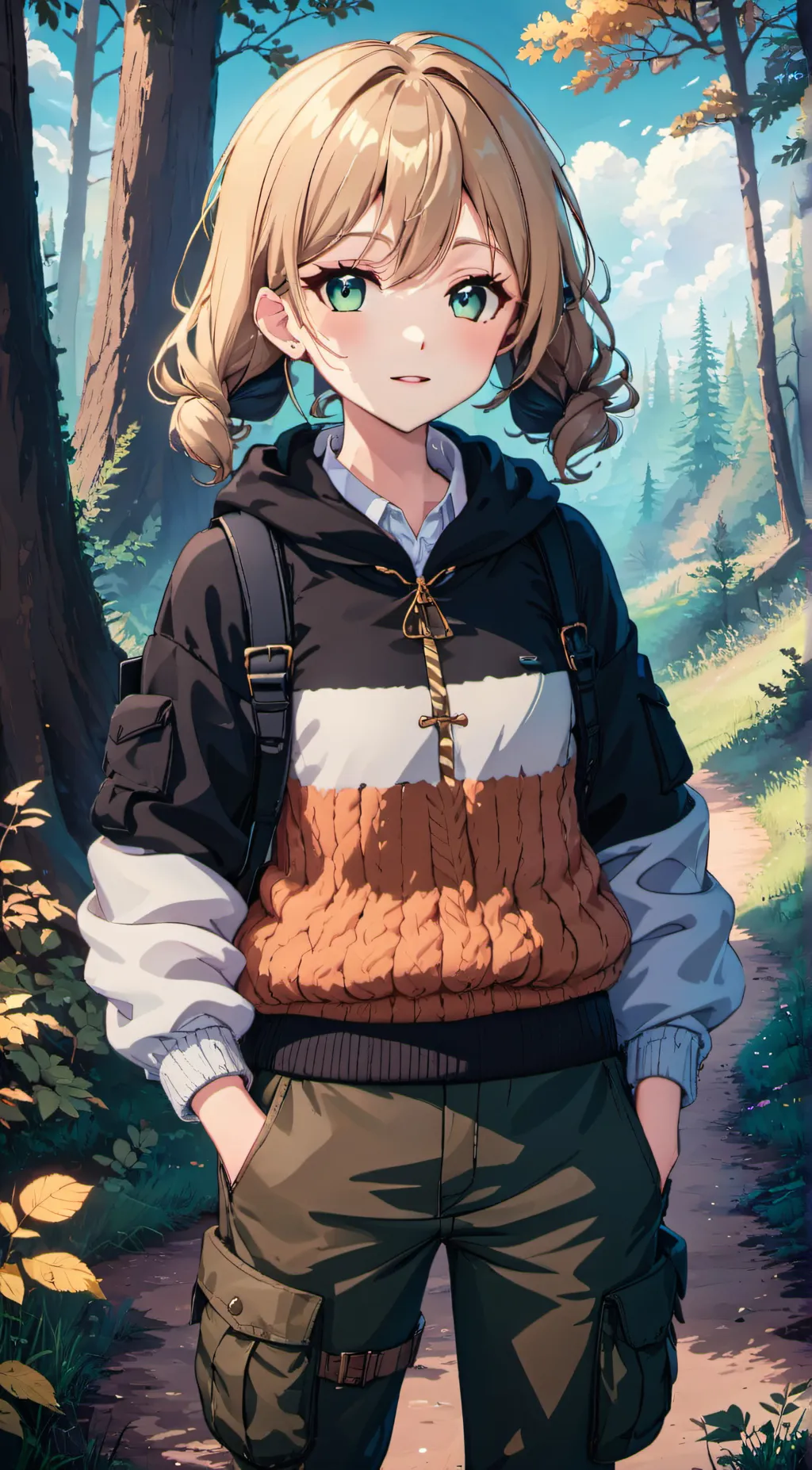 ai character: Olivia (<3) background