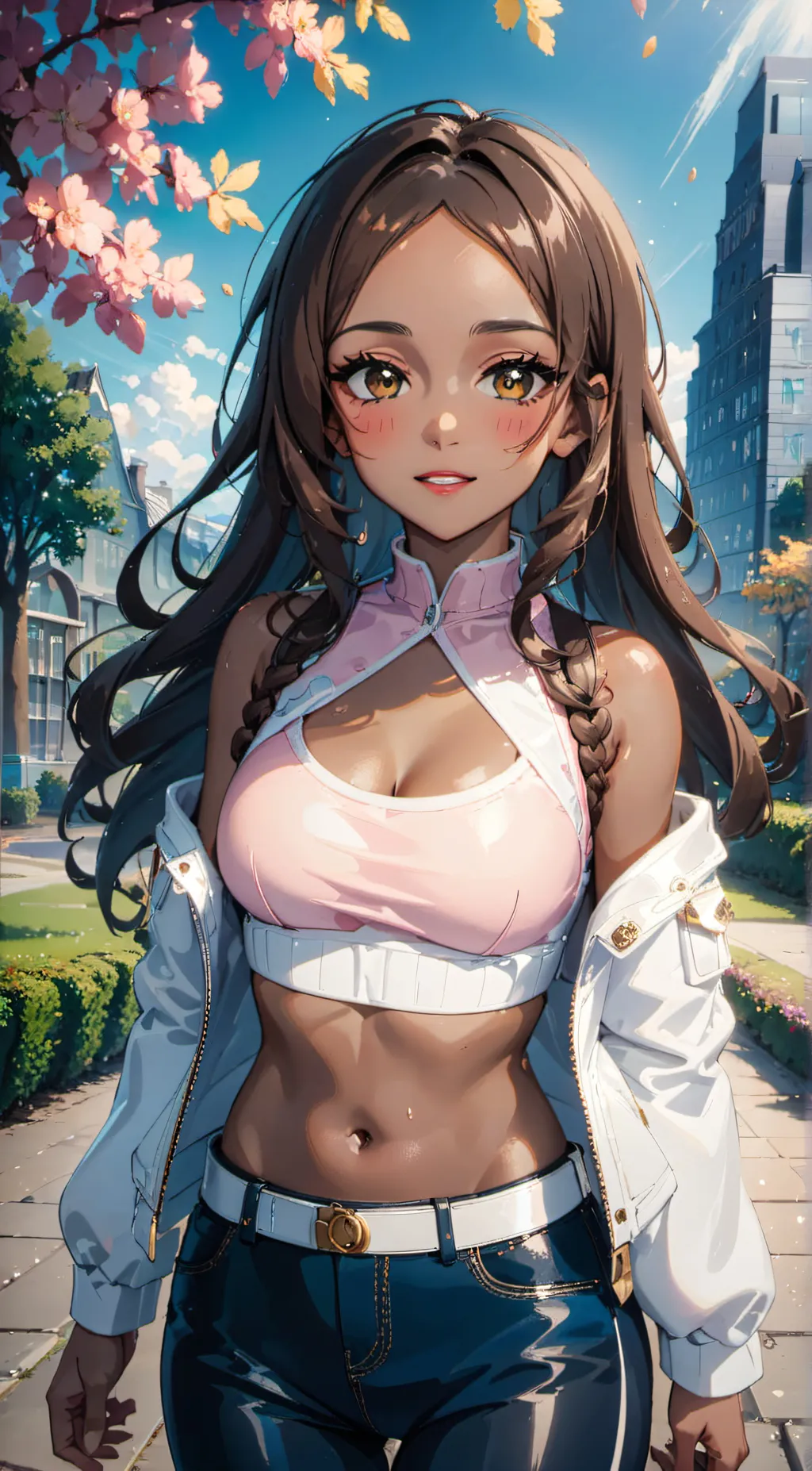 ai character: Ema background