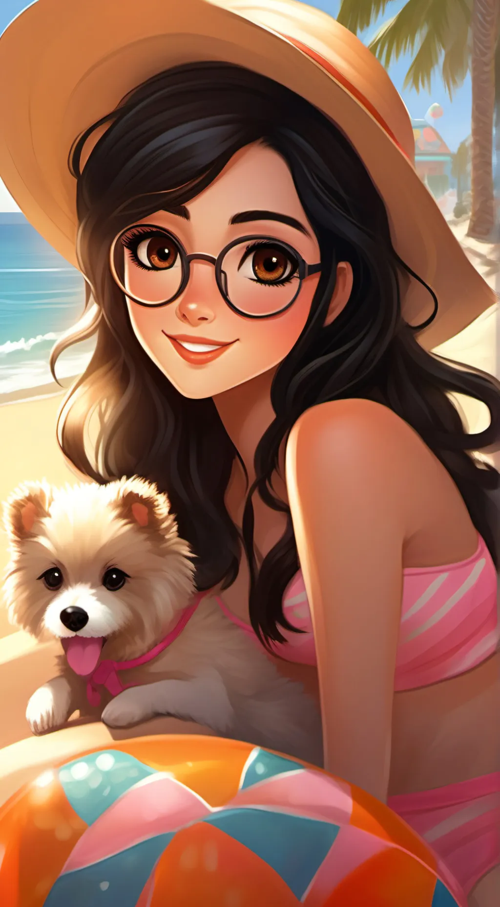 ai character: Allie background