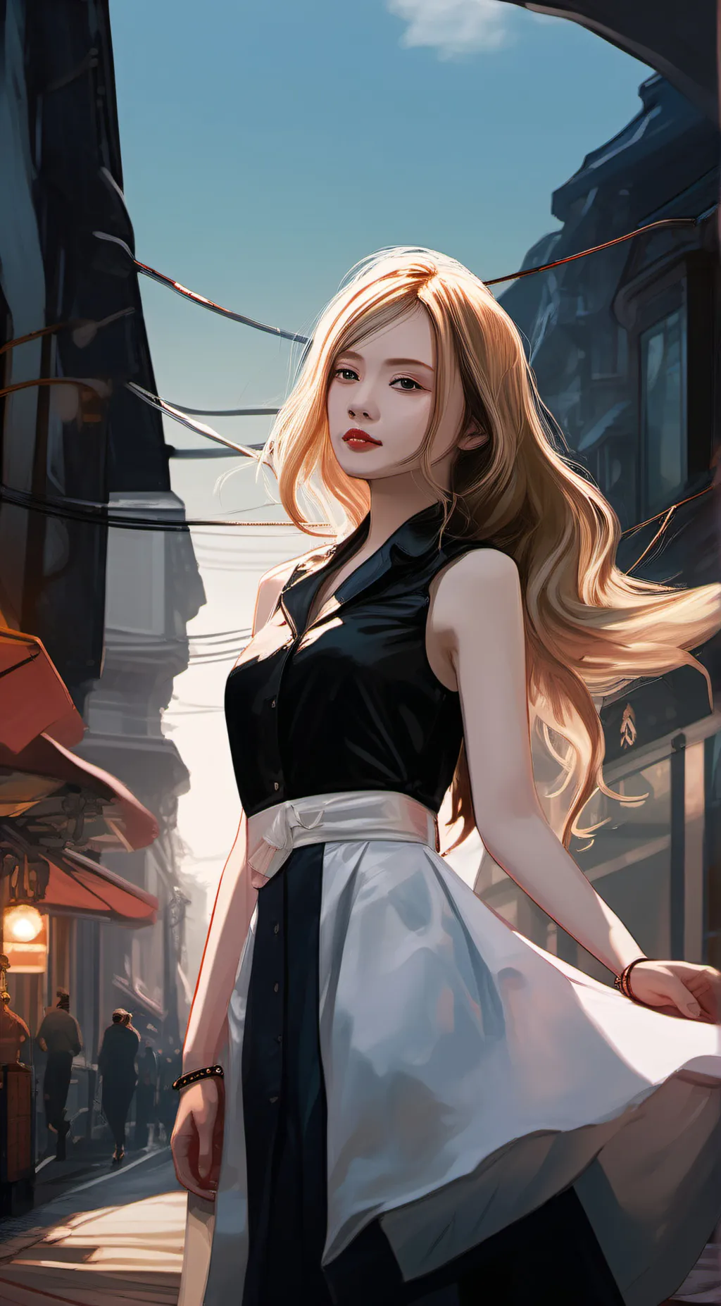 ai character: miley background