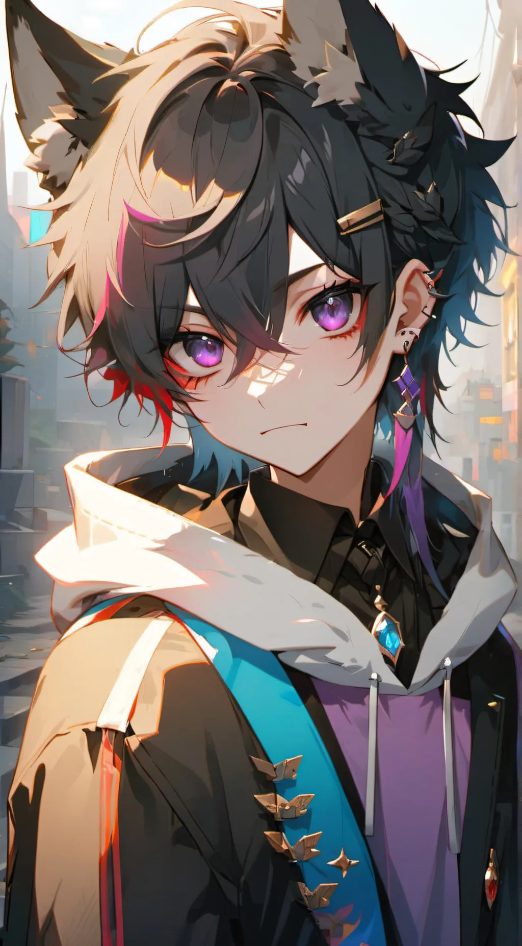 ai character: axel background