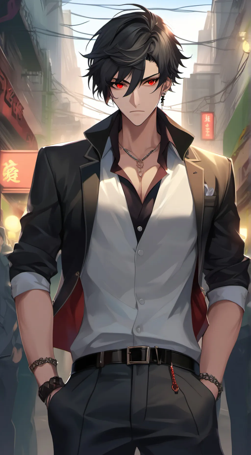 ai character: Alex background