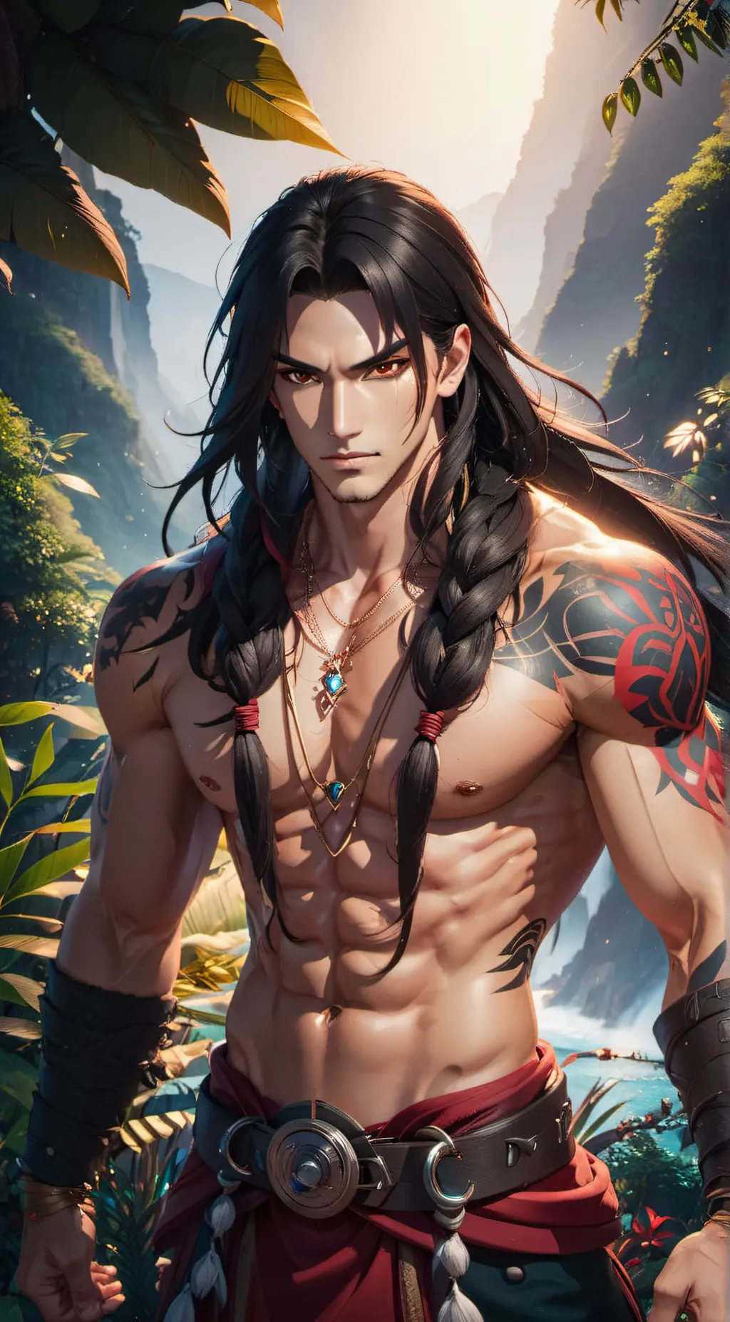 ai character: Dammon background